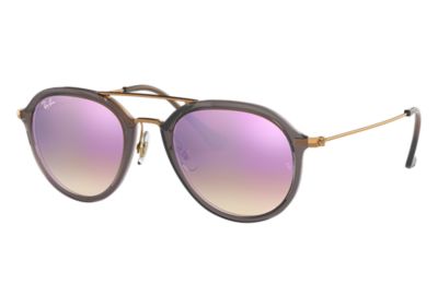 Rayban Ray Ban Rb4253 Unisex Sunglasses Lenses Violet Frame Brons Koper 62377X 50 21 rayban kopen in de aanbieding