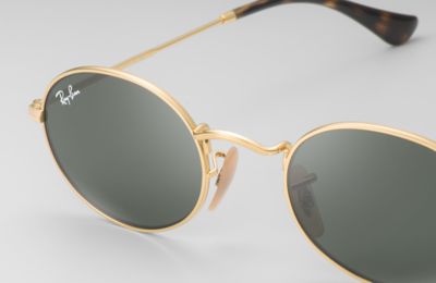 ray ban gold