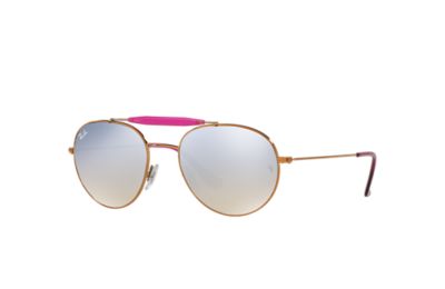 Rayban Ray Ban Rb3540 Unisex Sunglasses Lenses Grijs Frame Brons Koper 1989U 56 18 rayban kopen in de aanbieding