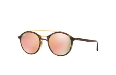 Rayban Ray Ban Rb4266 Unisex Sunglasses Lenses Roze Frame Bruin 7102Y 49 21 rayban kopen in de aanbieding