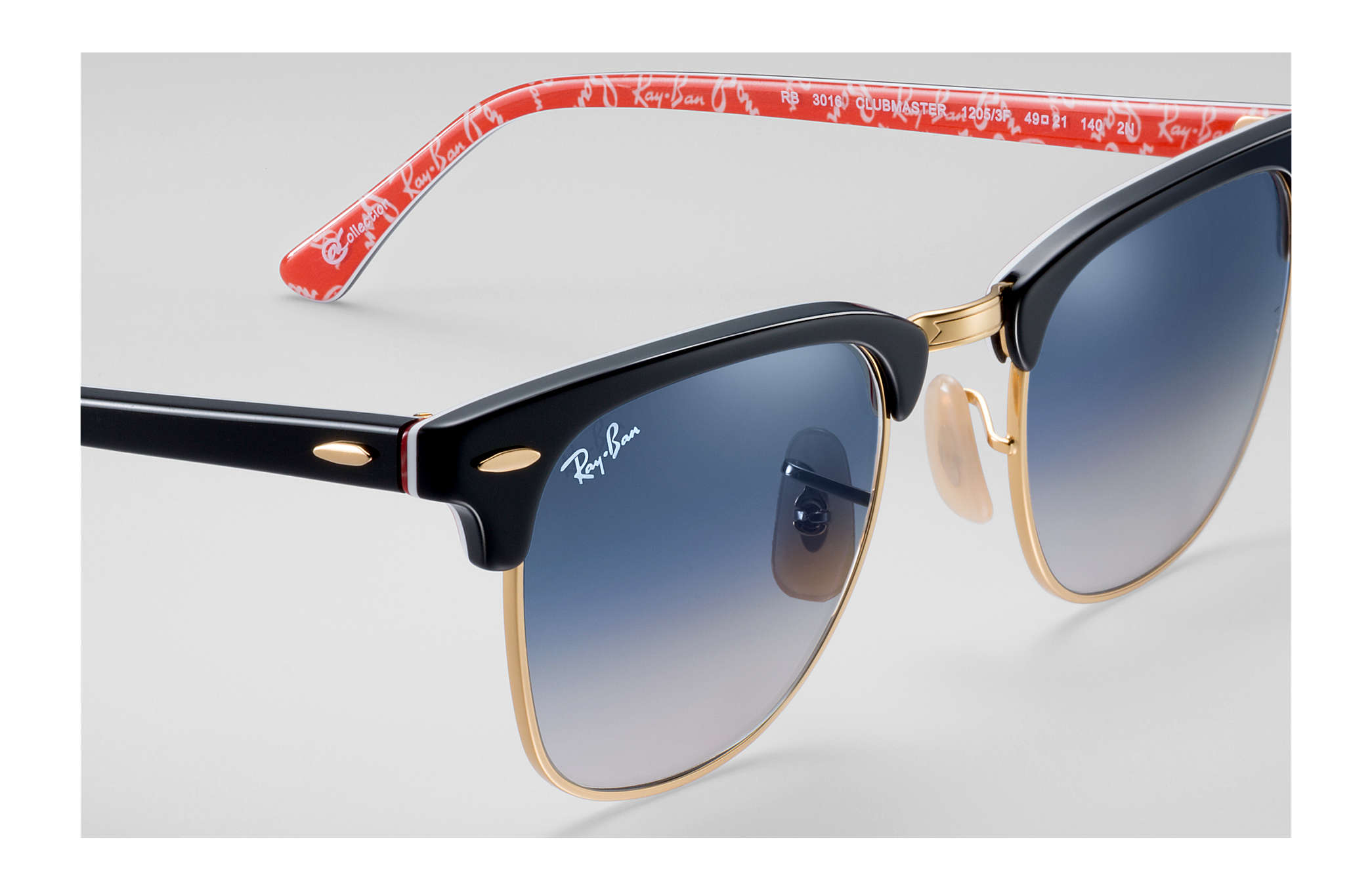 ray ban clubmaster schwarz rot ray ban clubmaster schwarz rot