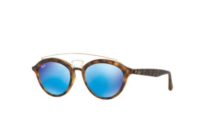 Rayban Ray Ban Rb4257 Gatsby Ii Unisex Sunglasses Lenses Blauw Frame Tortoise 609255 53 19 rayban kopen in de aanbieding