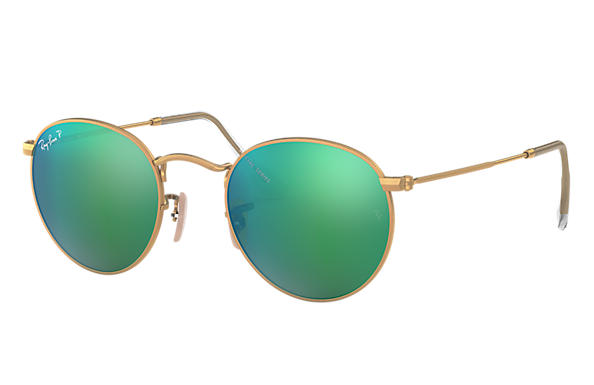 ray ban sonnenbrille round flash lenses kupfer ray ban sonnenbrille round flash lenses kupfer