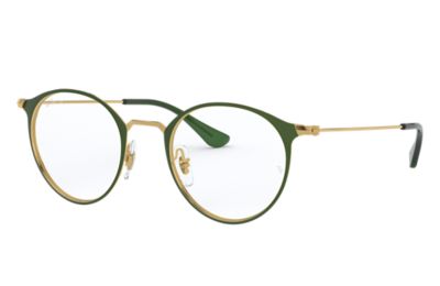 ray ban green glasses