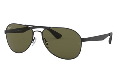 Rayban Ray Ban Rb3549 Unisex Sunglasses Lenses Groen Polarized Frame Zwart 0069A 61 16 rayban kopen in de aanbieding