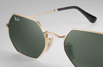 ray bans octagonal glasses