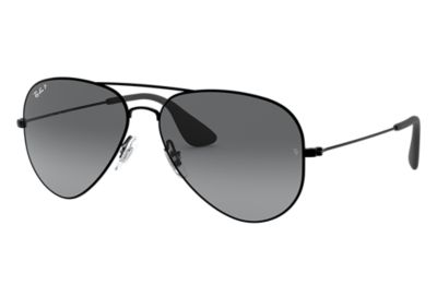 all black ray ban aviators