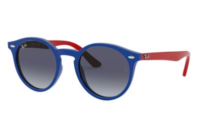 Rayban Ray Ban Rj9064S Unisex Sunglasses Lenses Blauw Frame 70204L 44 19 rayban kopen in de aanbieding