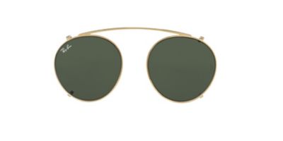 ray ban clubround clip on