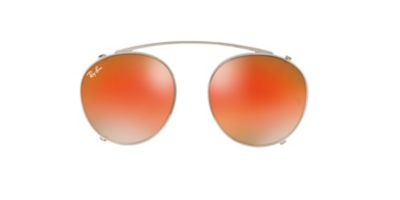 ray ban clip on aviator