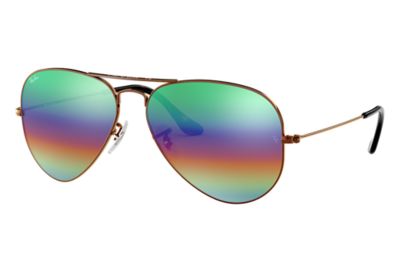 ray ban aviator multicolor