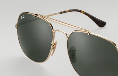 ray ban gold