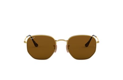 Ray-Ban  sunglasses RB3548N UNISEX 003 hexagonal flat lenses gold 8053672743838