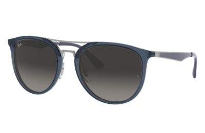 Rayban Ray Ban Rb4285 Unisex Sunglasses Lenses Grijs Frame Blauw 630311 55 20 rayban kopen in de aanbieding