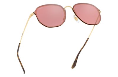 Ray-Ban 0RB3579N-BLAZE HEXAGONAL 金色 SUN