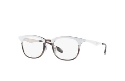 ray ban glasses white