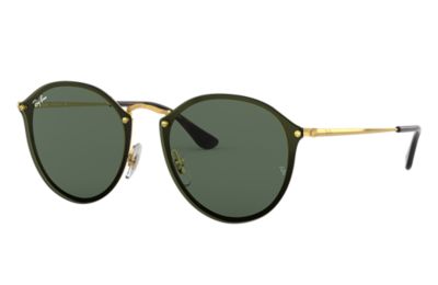 ray ban gold