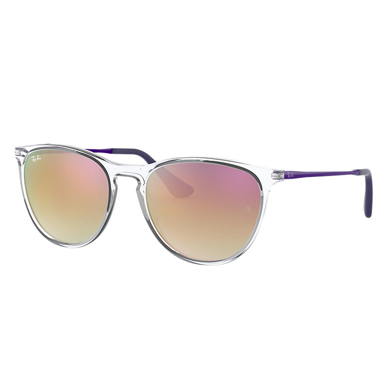 Ray Ban Izzy Unisex Sunglasses Verres: Rose, Monture: Violet - RJ9060S 7030B9 50-15