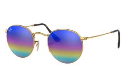 rainbow lens ray bans