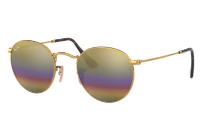 ray ban aviator doré