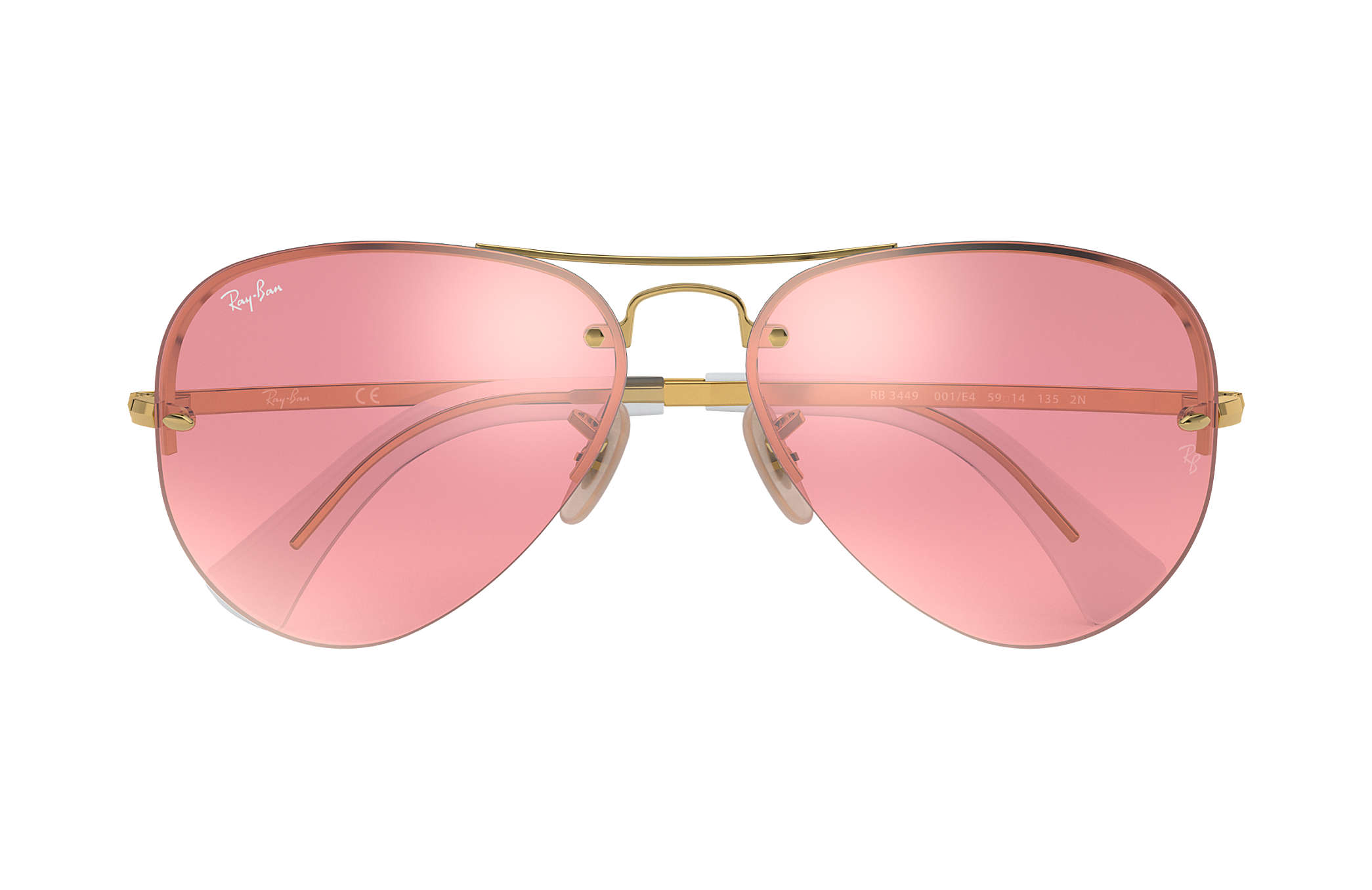 ray ban aviator pink gold gradient mirror ray ban aviator pink gold gradient mirror