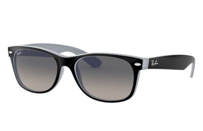ray ban black and white sunglasses