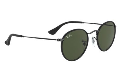 ray ban ronde cuir