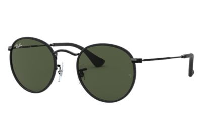black ray ban round sunglasses 0fd459