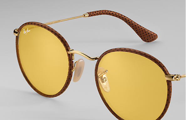 ray ban round braun ray ban round braun