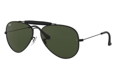 Ray-Ban Outdoorsman Craft RB3422Q Black - Metal - Green