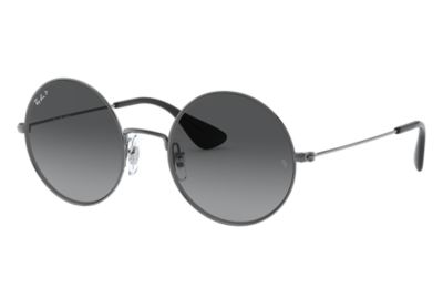 Rayban Ray Ban Ja Jo Unisex Sunglasses Lenses Grijs Polarized Frame Staalgrijs Rb3592 004T3 50 20 rayban kopen in de aanbieding