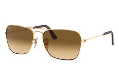 Ray-Ban Caravan Collection RB3136 Gold - Metal - Light