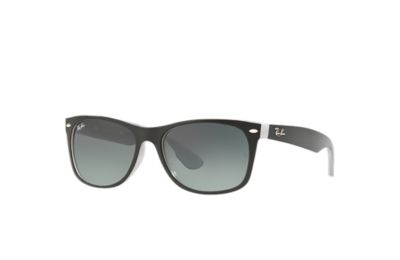 black and white wayfarer sunglasses