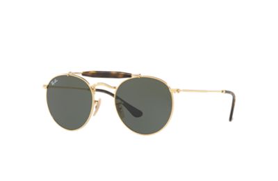 Rayban Ray Ban Rb3747 Unisex Sunglasses Lenses Groen Frame Goud 001 50 21 rayban kopen in de aanbieding