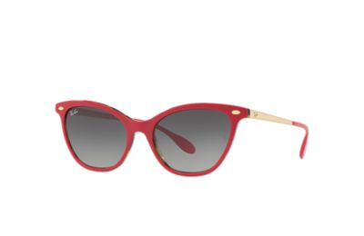 Rayban Ray Ban Rb4360 Unisex Sunglasses Lenses Grijs Frame Goud 123411 54 18 rayban kopen in de aanbieding