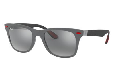 Ray Ban Rb4195m Scuderia Ferrari Collection Rb4195m Nero Liteforce Lenti Verde 0rb4195mf6027152 Ray Ban Italia