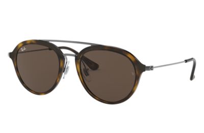 Rayban Ray Ban Rj9065S Unisex Sunglasses Lenses Bruin Frame Staalgrijs 15273 48 18 rayban kopen in de aanbieding