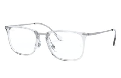 transparent prescription glasses