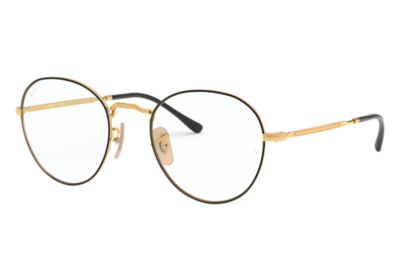 ray ban rose gold eyeglasses