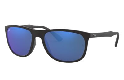 Rayban Ray Ban Rb4291 Unisex Sunglasses Lenses Blauw Frame Zwart 601S55 58 19 rayban kopen in de aanbieding