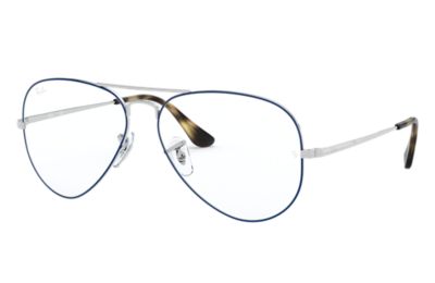 ray ban blue glasses frames
