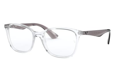 ray ban sunglasses transparent frame