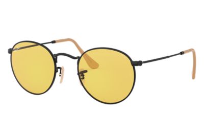 Ray-Ban Round Washed Evolve RB3447 Gold 