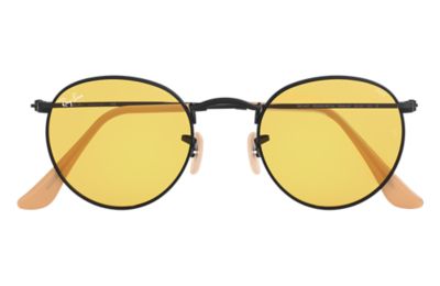 ray ban round metal evolve