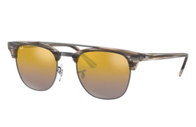 ray ban clubmaster double bridge polarized