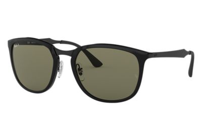 Rayban Ray Ban Rb4299 Unisex Sunglasses Lenses Groen Polarized Frame Zwart 6019A 56 20 rayban kopen in de aanbieding
