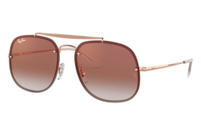 blaze general 58mm aviator sunglasses