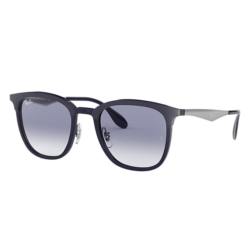 Ray Ban Rb4278 Unisex Sunglasses Verres: Bleu, Monture: Argent - RB4278 633619 51-21