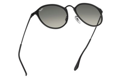ray ban round blaze black