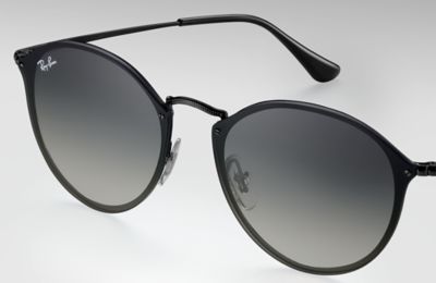 ray ban blaze 37mm round sunglasses